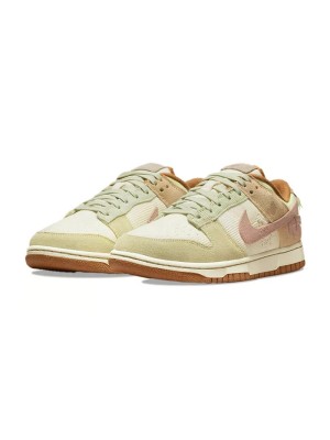 Nike Dunk Low 'Bright Side' DQ5076-121 화려한 색상 로우탑 농구화 - 스타일리시하고 편안한, 스포츠와 스트리트 스타일의 완벽한 결합