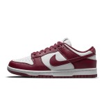 Nike Dunk Low Burgundy & White Retro Sneakers