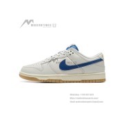 Nike Dunk Low DX3198-133 - White Leather Classic Low Top Basketball Shoes | Stylish and Comfortable Street Style