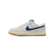 Nike Dunk Low DX3198-133 - White Leather Classic Low Top Basketball Shoes | Stylish and Comfortable Street Style