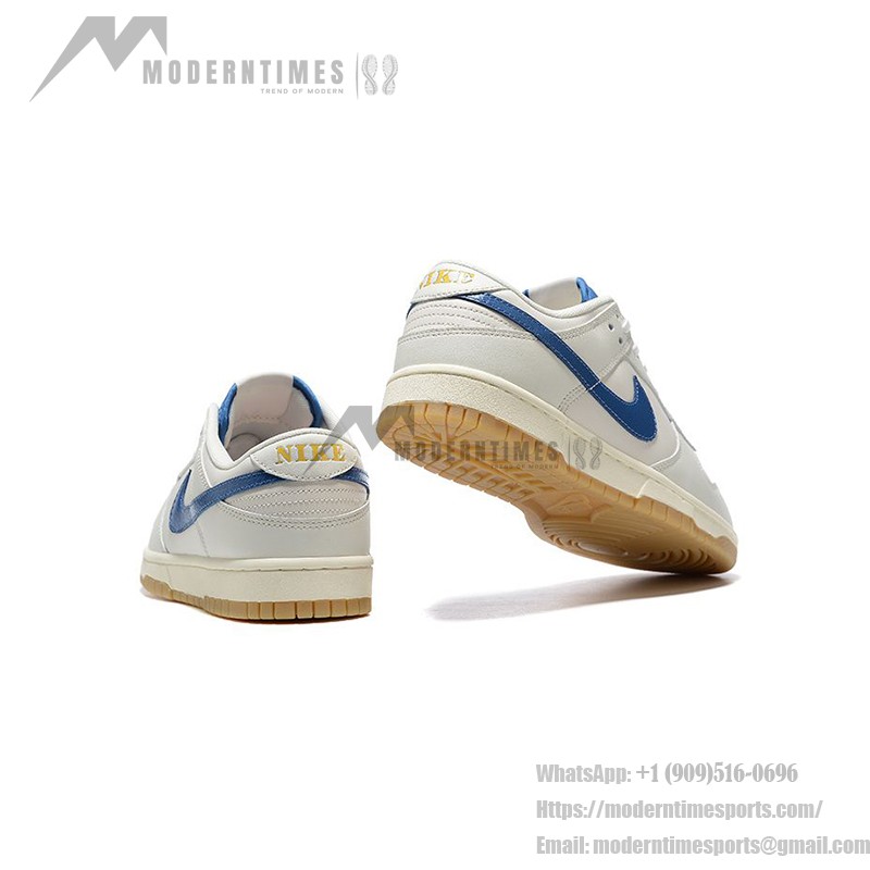 Nike Dunk Low DX3198-133 White Leather Classic Low Top Basketball Shoes