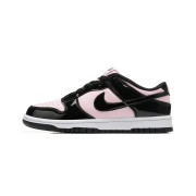 Nike Dunk Low ESS「Pink Black」DJ9955-600 - スタイリッシュなピンク＆ブラック ロートップ スニーカー | カジュアルスタイル