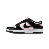 Nike Dunk Low ESS “Pink Black” DJ9955-600 - Trendy Pink & Black Low-Top Sneakers for Casual Style