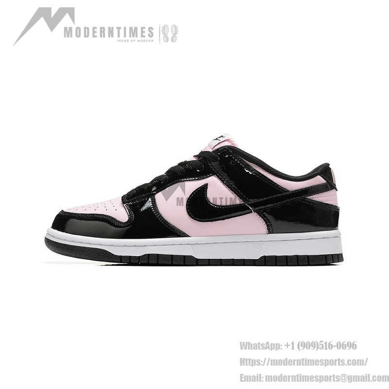 Nike Dunk Low ESS “Pink Black” DJ9955-600 - Trendy Low-Top Sneakers for Casual Style