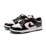 Nike Dunk Low ESS “Pink Black” DJ9955-600 - Trendy Low-Top Sneakers for Casual Style