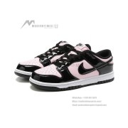 Nike Dunk Low ESS “Pink Black” DJ9955-600 - Trendy Pink & Black Low-Top Sneakers for Casual Style