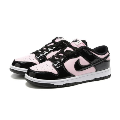 Nike Dunk Low ESS “Pink Black” DJ9955-600 - Trendy Pink & Black Low-Top Sneakers for Casual Style