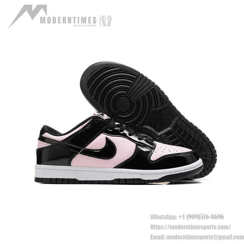 Nike Dunk Low ESS “Pink Black” DJ9955-600 - Trendy Low-Top Sneakers for Casual Style