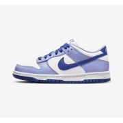 Nike Dunk Low GS “Blueberry” DZ4456-100 - Stylish Blue & White Low-Top Sneakers for Kids | Trendy & Comfortable Casual Footwear