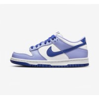 Nike Dunk Low GS “Blueberry” DZ4456-100 - 스타일리시한 블루 & 화이트 로우탑 스니커즈 | 어린이를 위한 트렌디하고 편안한 캐주얼 풋웨어