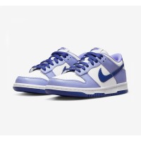 Nike Dunk Low GS “Blueberry” DZ4456-100 - Stylish Blue & White Low-Top Sneakers for Kids | Trendy & Comfortable Casual Footwear