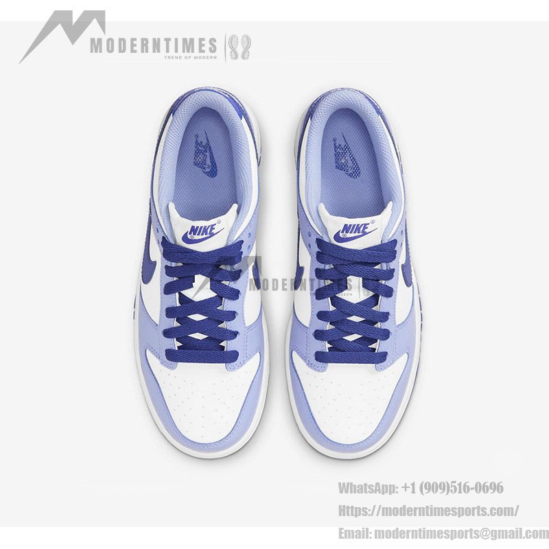 Nike Dunk Low GS “Blueberry” DZ4456-100 - Blue & White Low-Top Sneakers for Kids