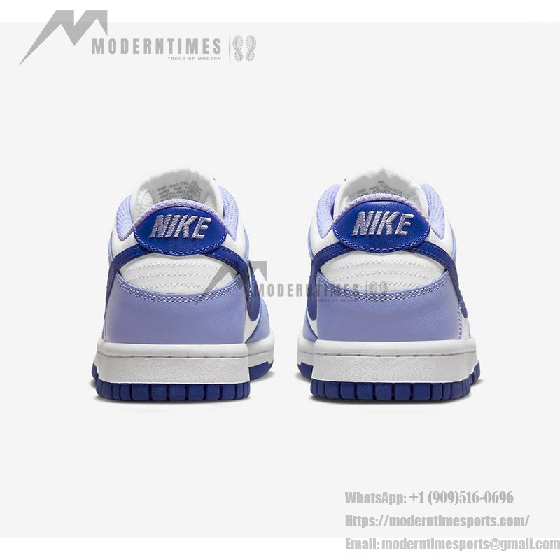 Nike Dunk Low GS “Blueberry” DZ4456-100 - 子供用の青＆白のロートップスニーカー