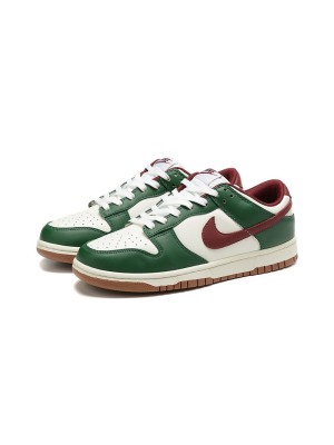 Nike Dunk Low "Gorge Green" Retro-Sneaker mit niedrigem Schaft (FB7160-161) | Must-Have für Herbst/Winter | Leicht und klassisch