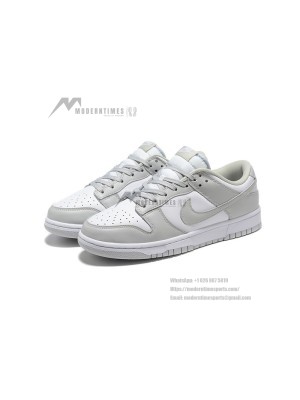 Nike Dunk Low "Grey Fog" Minimalist Low-Top Sneakers (DD1391-103) | Comfortable Classic for Everyday Street Style