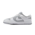 Nike Dunk Low Grey and White DJ6188-003 - Timeless Grey & White Low-Top Sneakers for Stylish Comfort