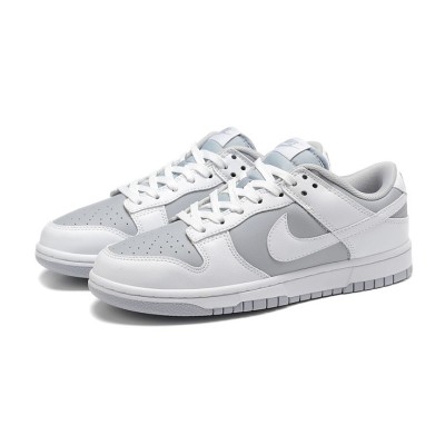 Nike Dunk Low Grey and White DJ6188-003 - Classic Grey & White Low-Top Sneakers for Everyday Comfort | Stylish Casual Shoes