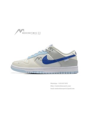 Nike Dunk Low "Ivory Hyper Royal" FB1843-141 – Stylish Low-Top Sneakers in Ivory & Hyper Royal Blue for Streetwear and Comfort
