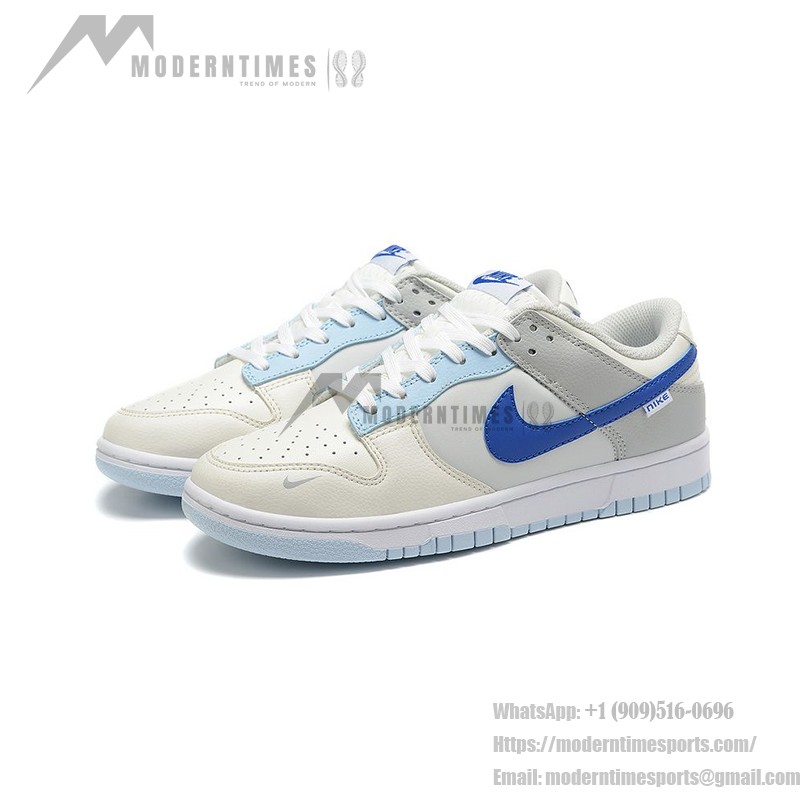 Nike Dunk Low "Ivory Hyper Royal" FB1843-141 – Stylish Ivory & Hyper Royal Blue Sneakers for Streetwear