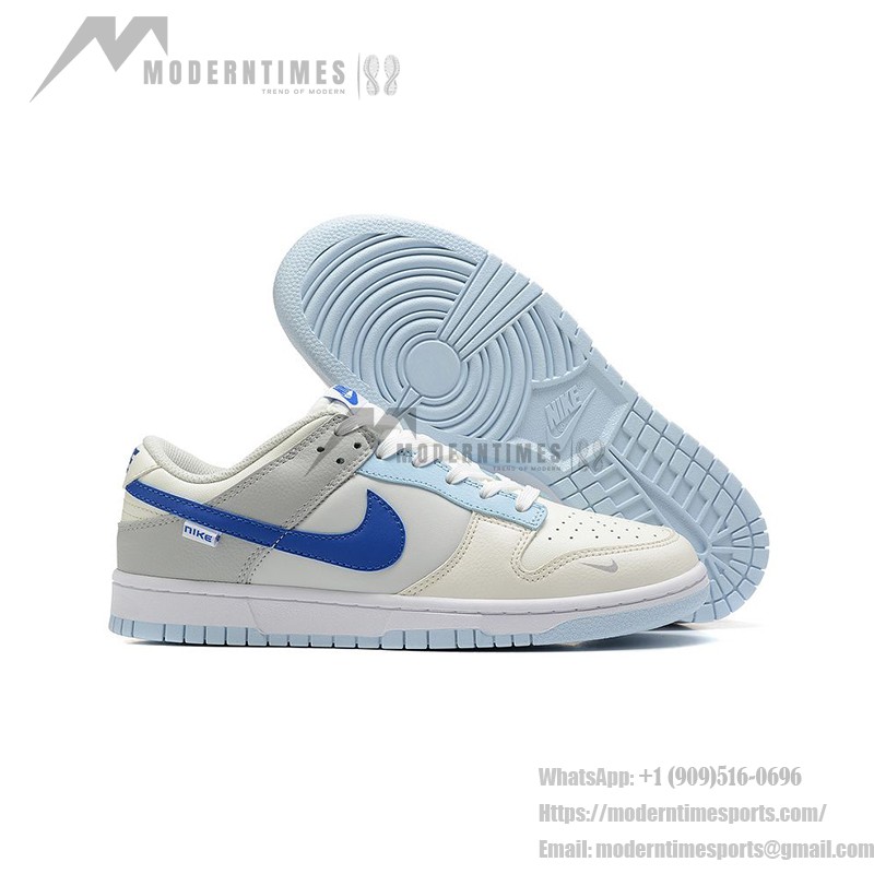 Nike Dunk Low "Ivory Hyper Royal" FB1843-141 – Stylish Ivory & Hyper Royal Blue Sneakers for Streetwear