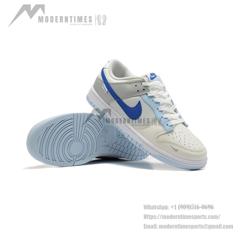 Nike Dunk Low "Ivory Hyper Royal" FB1843-141 – Stylish Ivory & Hyper Royal Blue Sneakers for Streetwear