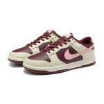 Nike Dunk Low "Night Maroon & Medium Soft Pink" DR9705-100 Side View