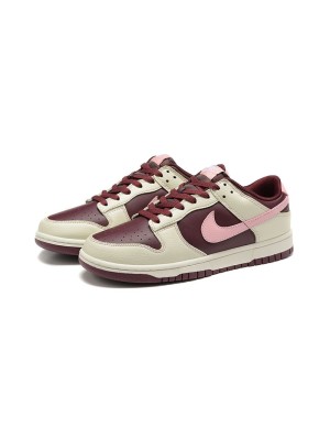 Nike Dunk Low "Night Maroon & Medium Soft Pink" DR9705-100 - Stylish & Comfortable Sneakers for Everyday Wear