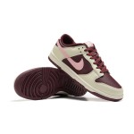 Nike Dunk Low "Night Maroon & Medium Soft Pink" DR9705-100 Side View