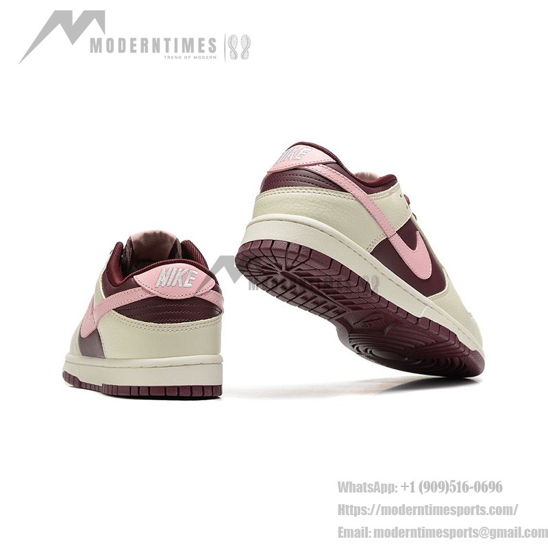 Nike Dunk Low "Night Maroon & Medium Soft Pink" DR9705-100 Side View