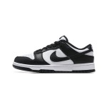 Nike Dunk Low "Panda" DD1391-100 Black and White Sneakers Side View