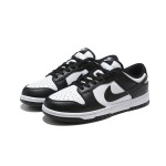 Nike Dunk Low "Panda" DD1391-100 Black and White Sneakers Side View