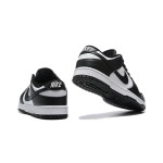 Nike Dunk Low "Panda" DD1391-100 Black and White Sneakers Side View