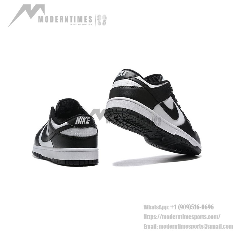 Nike Dunk Low "Panda" DD1391-100 Black and White Sneakers Side View