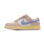 Nike Dunk Low "Pink Oxford" DD1503-601 Pastel Pink Sneakers Side View