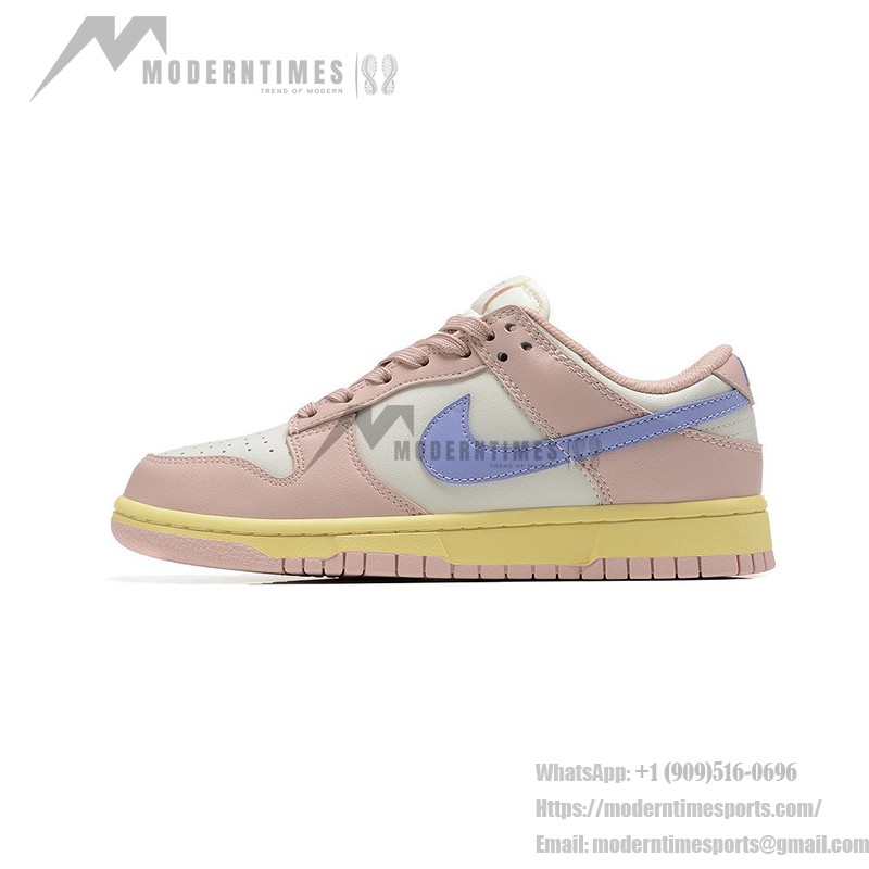 Nike Dunk Low "Pink Oxford" DD1503-601 Pastel Pink Sneakers Side View