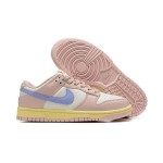 Nike Dunk Low "Pink Oxford" DD1503-601 Pastel Pink Sneakers Side View