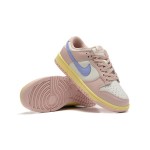 Nike Dunk Low "Pink Oxford" DD1503-601 Pastel Pink Sneakers Side View