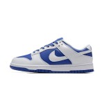 Nike Dunk Low "Racer Blue" DD1391-401 Blue Sneakers Side View