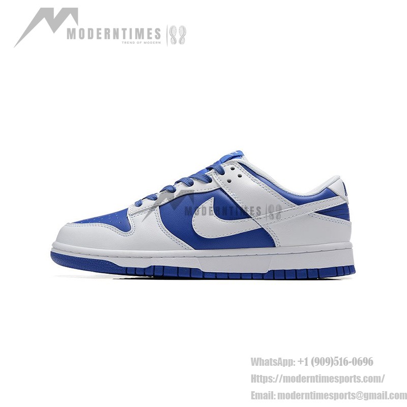 Nike Dunk Low "Racer Blue" DD1391-401 Blue Sneakers Side View