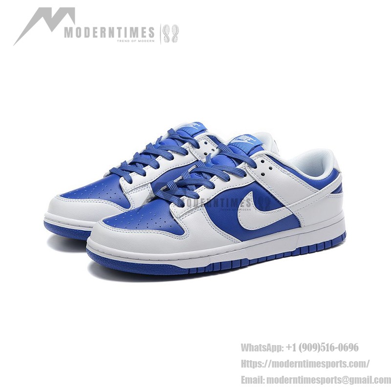 Nike Dunk Low "Racer Blue" DD1391-401 Blue Sneakers Side View