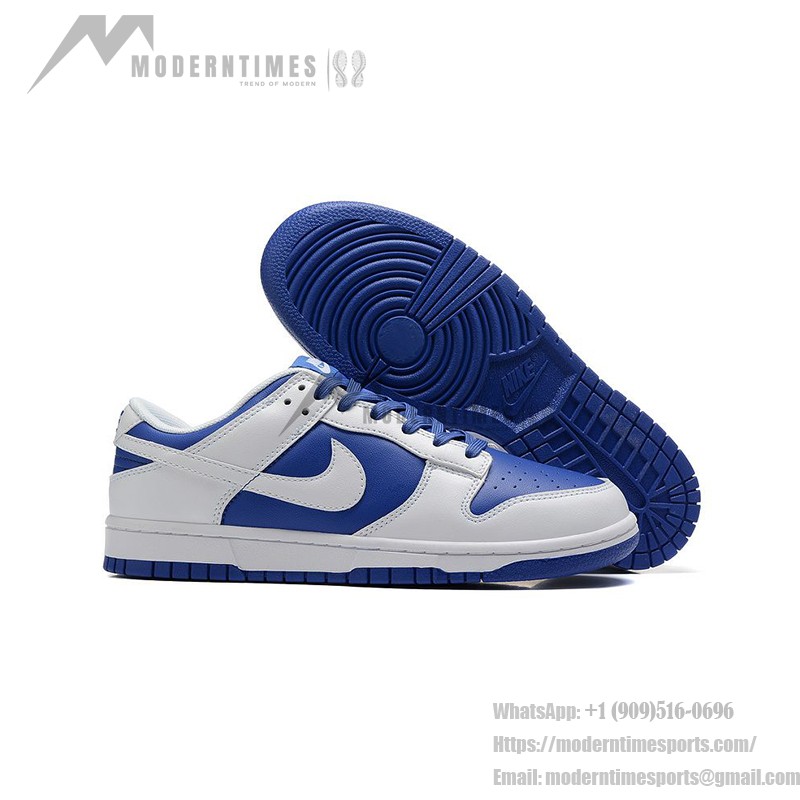 Nike Dunk Low "Racer Blue" DD1391-401 Blue Sneakers Side View