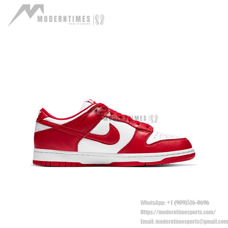 Nike Dunk Low Retro SP 'St. John's' CU1727-100 - Red and White Basketball Shoes