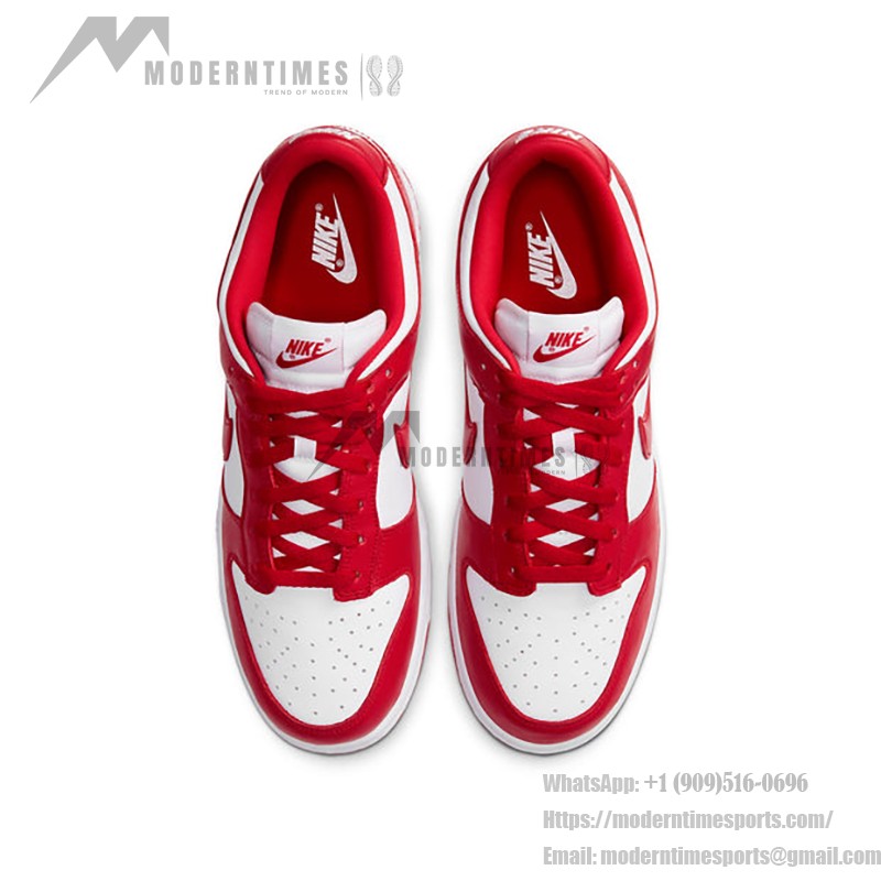 Nike Dunk Low Retro SP 'St. John's' CU1727-100 - Red and White Basketball Shoes