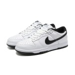 Nike Dunk Low "Reverse Panda" DD1503-113 Black and White Sneakers Side View