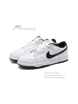 Nike Dunk Low "Reverse Panda" DD1503-113 - Stylish Black and White Sneakers for Casual and Sports Wear