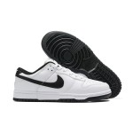 Nike Dunk Low "Reverse Panda" DD1503-113 Black and White Sneakers Side View