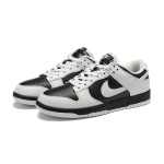 Nike Dunk Low "Reverse Panda" FD9064-011 Black and White Sneakers Side View