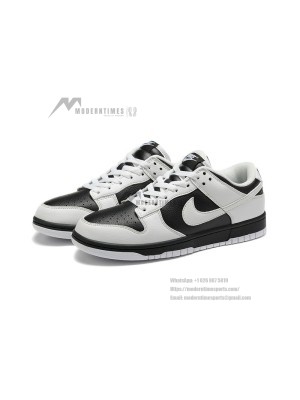Nike Dunk Low "Reverse Panda" FD9064-011 - Stylish Black and White Sneakers for Everyday and Sports Wear