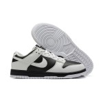 Nike Dunk Low "Reverse Panda" FD9064-011 흑백 스니커즈 측면 보기