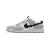 Nike Dunk Low SE "Lottery Grey/Black" Sneakers (DR9654-001) - Iconic Low-Top Basketball Shoes